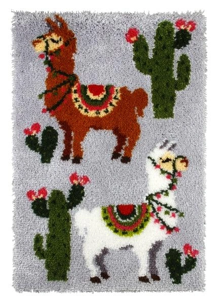 Cozy Alpaca Latch Hook Rug Kit – Create Your Dream Wool Masterpiece!