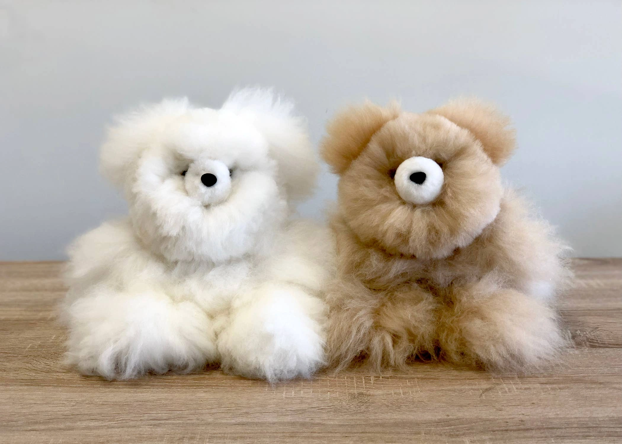 Super Soft 15" Alpaca Bear Plush – Cozy Cuddles Guaranteed!